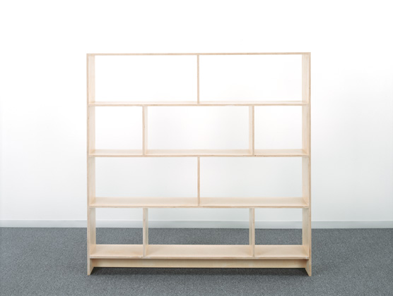 Bookshelf/designed by NISHIKAWA Katsuhito